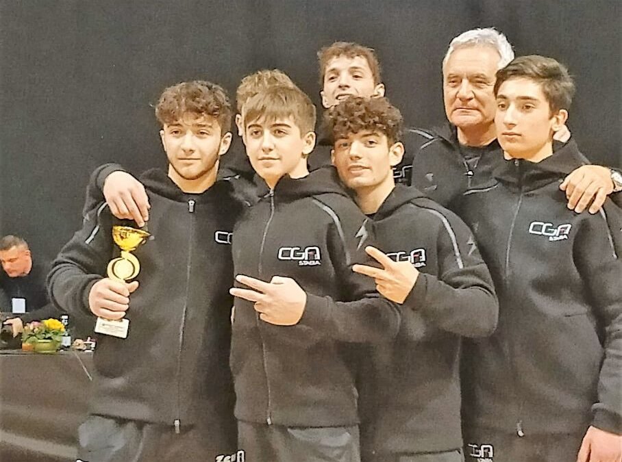 Ginnastica, Stabia, Campania 2000 e Salerno alfieri campani