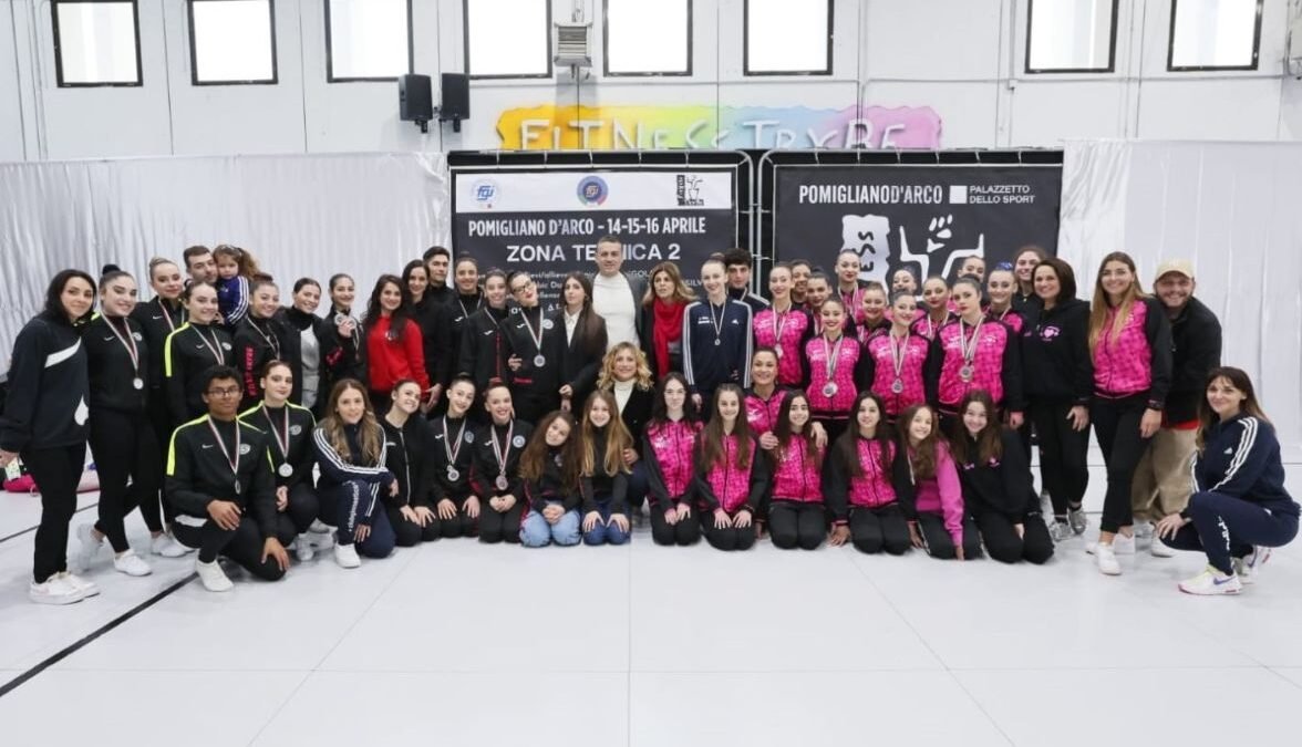 Ginnastica Aerobica, la Campania domina negli interregionali Gold