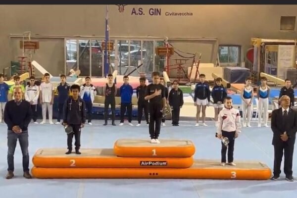 Ginnastica, Campania tricolore con Gabriel Russo del C.G.A. Stabia  