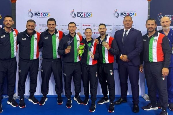 Karate, argento per De Vivo e bronzo per la Mangiacapra ai Giochi Europei