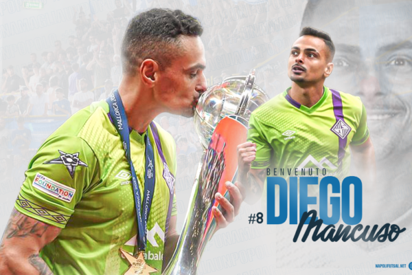 Diego Mancuso nuovo giocatore del Napoli Futsal