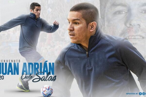 Juan Adrian Salas nuovo giocatore del Napoli Futsal