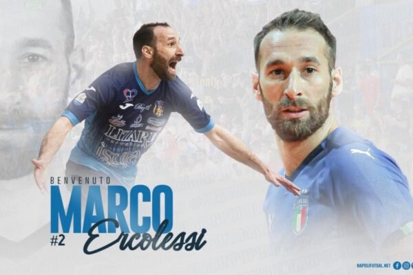 Marco Ercolessi nuovo giocatore del Napoli Futsal