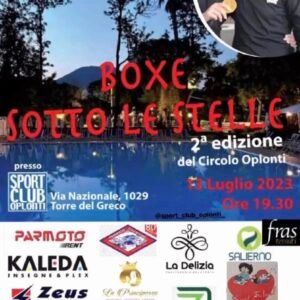 Boxe sotto le stelle