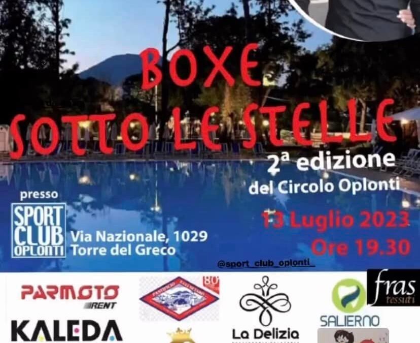 Boxe sotto le stelle