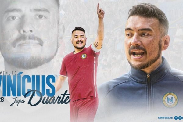 Vinicius Omori Duarte nuovo giocatore del Napoli Futsal
