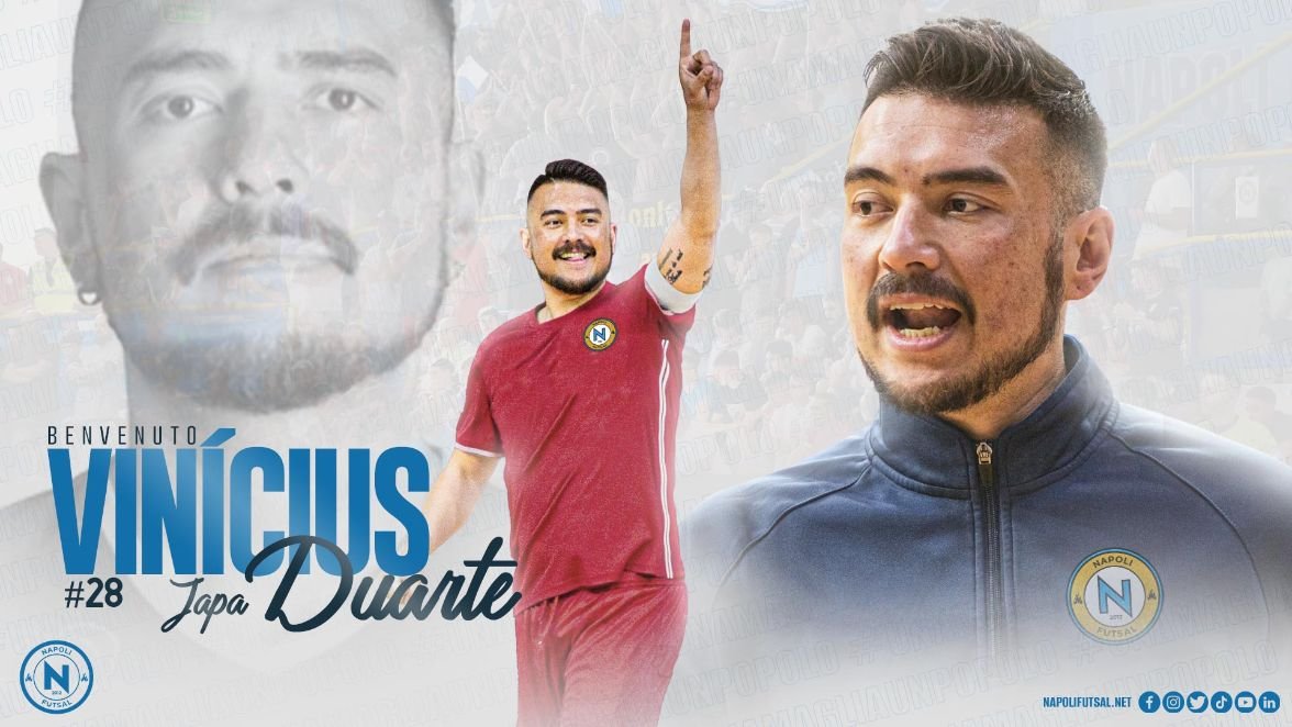 Vinicius Omori Duarte nuovo giocatore del Napoli Futsal