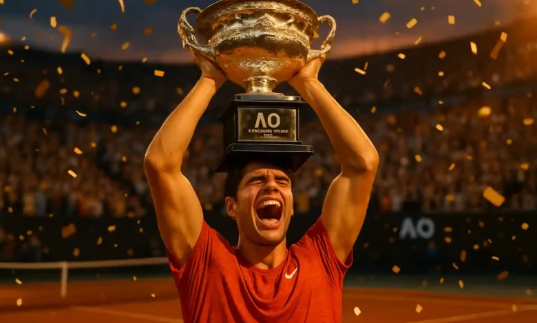 Alcaraz vince gli Australian Open 2026