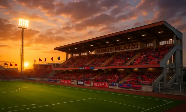 stadio calcio di Milazzo